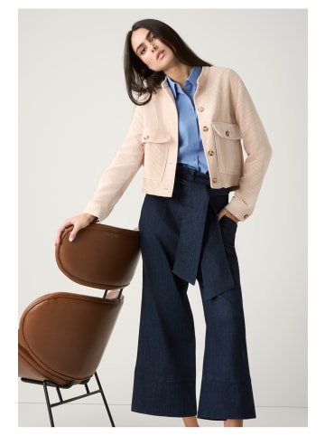 More & More klassische Businessbluse in winterblue