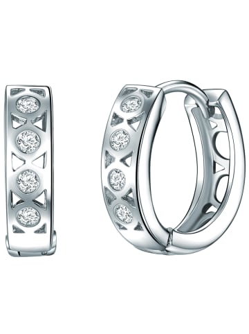 Rafaela Donata Creolen Sterling Silber Zirkonia in silber
