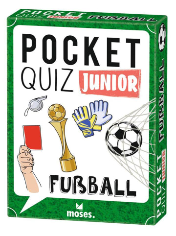 moses. Brettspiel Pocket Quiz junior Fussball - Ab 8 Jahren
