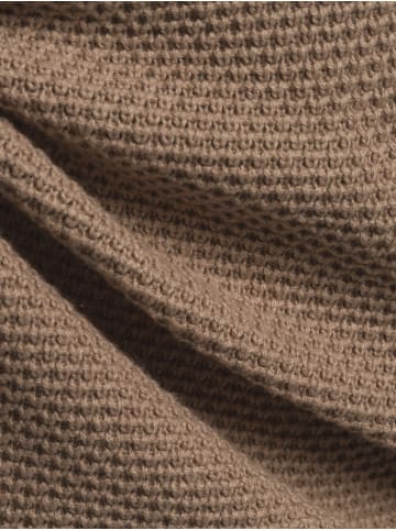 Marie Lund Strickjacke in taupe - 0002