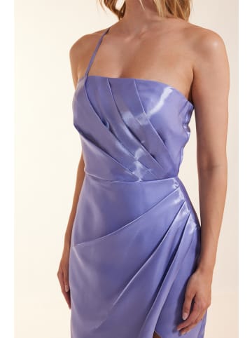 LAONA Kleid Shiny Opulence Dress in Dusty Blue