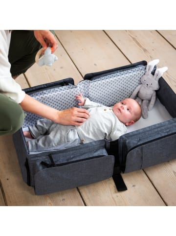 doomoo Wickeltasche „Baby Travel" in Grau