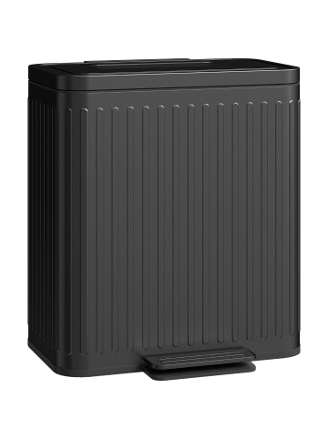 HOMCOM Mülleimer in Grün 45,5L x 36,5B x 51H cm