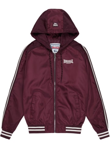 Lonsdale Jacke "Meriden" in Rot