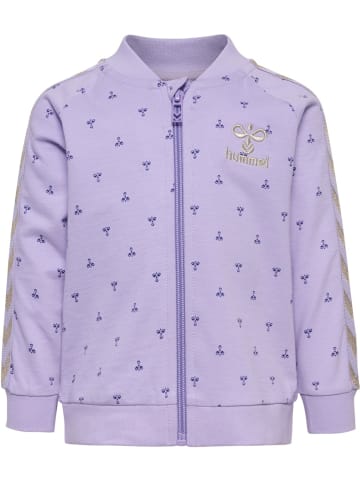 Hummel Kinder Trainingsjacke "Beesy Zip Jacket" in Lila