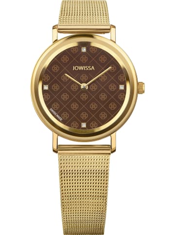 Jowissa Analoguhr für Damen in gold