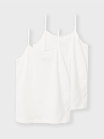 name it 2er-Pack Trägertop in White Alyssum