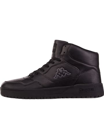 Kappa Sneaker "Midcut Sneaker, Übergrößen" in Schwarz