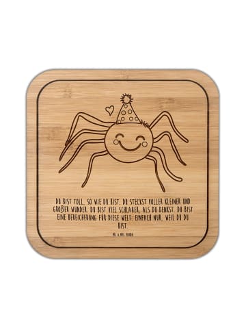 Mr. & Mrs. Panda Tischschoner Spinne Agathe Party mit Spruch in Transparent