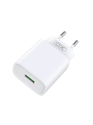 XO XO Wandladegerät CE02D QC 3.0 18W 1x USB weiß