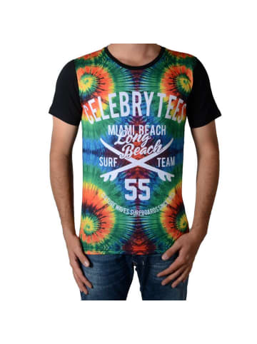Celebry Tees Langärmliges T-Shirt Schwarz