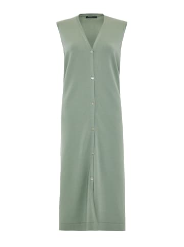 Threadbare Sommerkleid THB Melman Button Down Dress in Grün