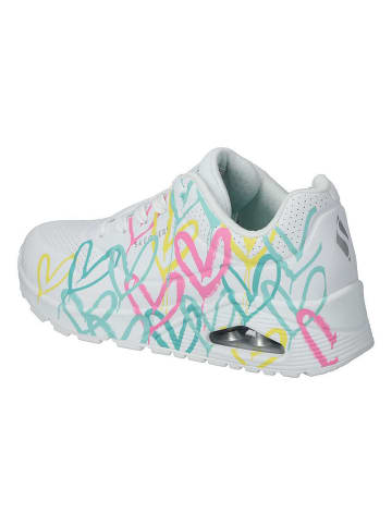 Skechers Sneaker UNO - CHANGED LOVE in white/multi