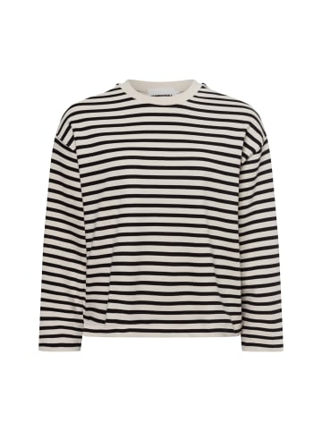 armedangels Sweatshirt Frankaa Maarlen in schwarz beige - 0002