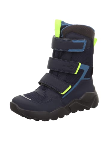 superfit Winterstiefel ROCKET in Blau/Gelb