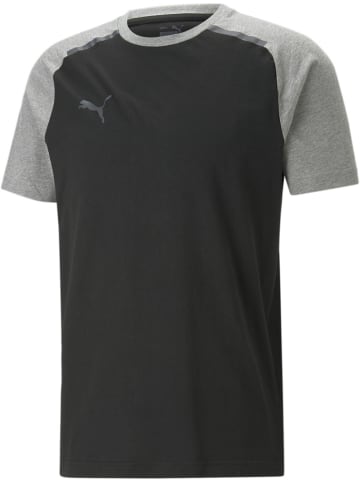 Puma T-Shirt "TeamCUP CasuaLongsleeve Tee" in Schwarz