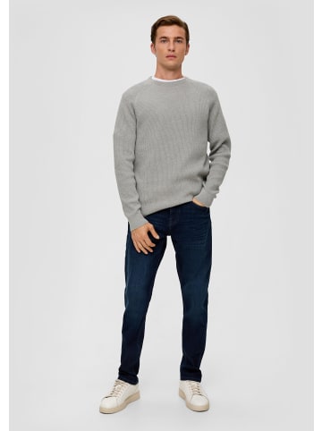 s.Oliver Strickpullover langarm in Grau