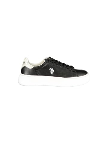 U.S. Polo Assn. Schwarz Damen Sneaker aus Polyurethan