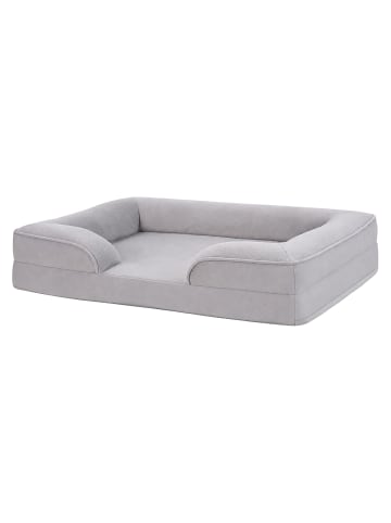relaxdays Hundebett "L" in Grau - (B)89 x (H)17 x (T)63 cm