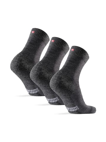 DANISH ENDURANCE Wandersocken Merino Hiking Light in dark grey