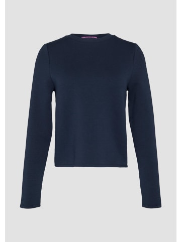 QS Sweatshirt in 5872_tiefblau