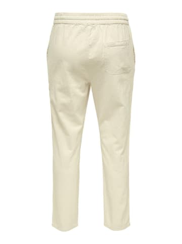 Only&Sons Twillhose 'Live Crop' in grau