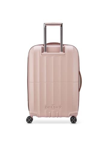 Delsey St Tropez 4 Rollen Kofferset 3-teilig mit Dehnfalte in pink