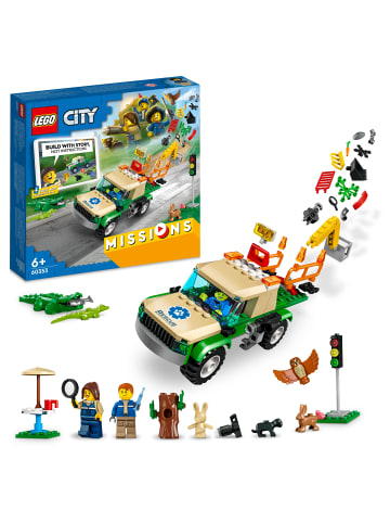 LEGO LEGO 60353 City Tierrettungsmissionen mit Pickup, 3 Minifiguren und Tierfiguren