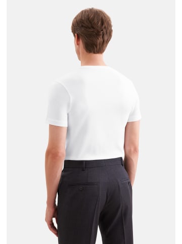 Seidensticker T-Shirt Slim in Weiß