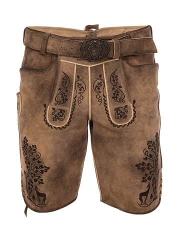 MADDOX Lederhose ALLNERSEE in sand