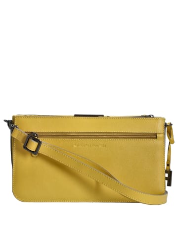 PICARD Marie - Schultertasche 30 cm Rindsleder (lemon) in lemon