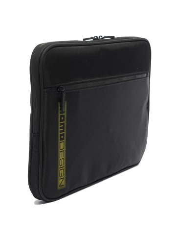 Momodesign  Handtasche in BLACK AND LIME