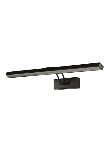 Licht-Erlebnisse Wandlampe EEK G (B)60.5 x (H)10 cm in Schwarz