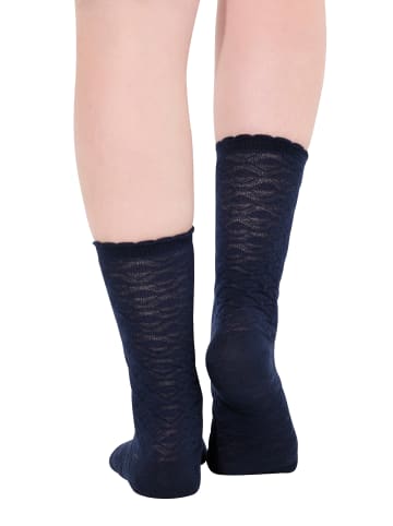 Ulla Popken Socken in nachtblau