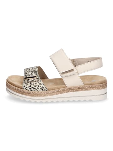 remonte Sandale in Beige Multi