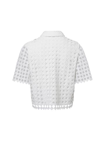 comma Bluse in weiß