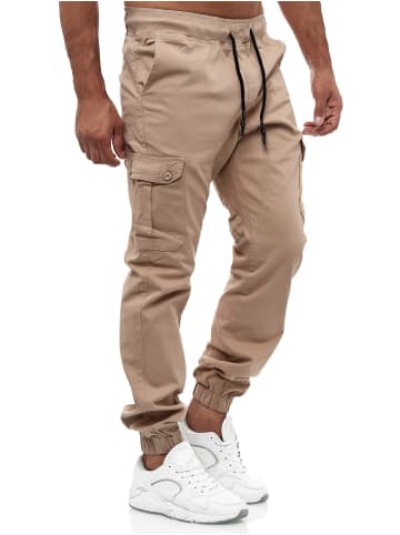 Tazzio Cargohose "16610" - Regular Fit - in Beige