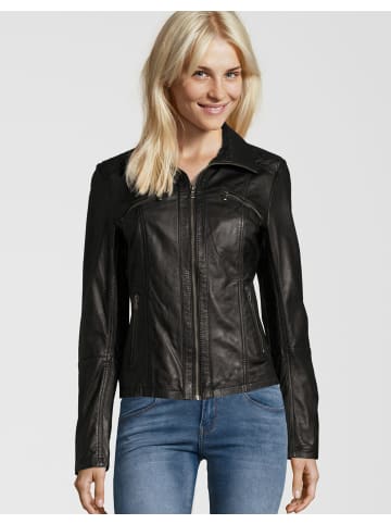 7eleven Lederjacke CONNIE in schwarz