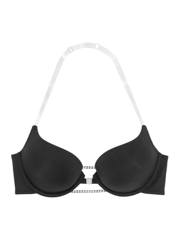 LASCANA Push-up-BH in schwarz