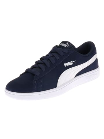 Puma Sneaker Low in Blau/Weiß