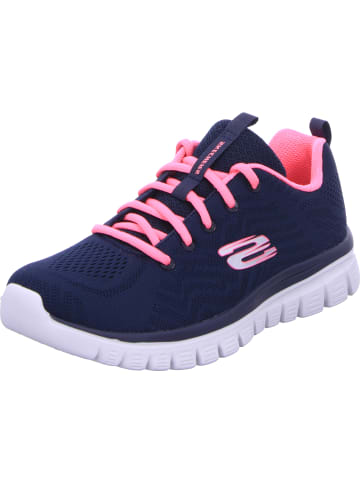 Skechers Schnürhalbschuh in blau