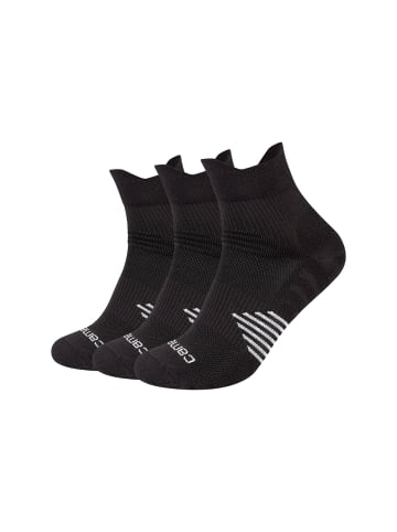 camano Sport-Kurzsocke performance training light 3er Pack function in Schwarz