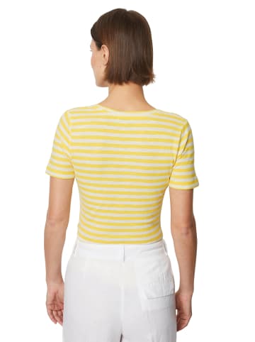 Marc O'Polo Ringel-T-Shirt regular in multi/ corn yellow