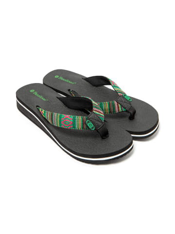 Brasileras Zehentrenner "Maya" in Grün