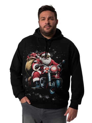 Men Plus Sweatshirt in schwarz