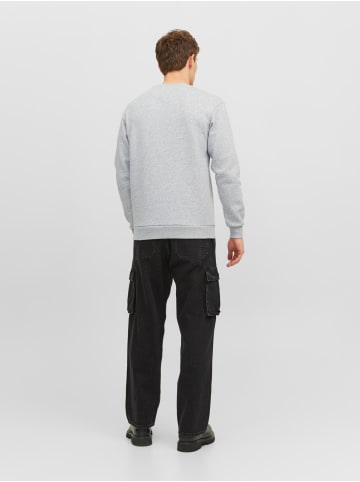 Jack & Jones Basic Sweater Sweatshirt Pullover JJEBRADLEY in Grau-2