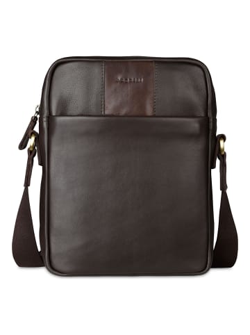 Bugatti Ryan Umhängetasche Leder 23 cm braun