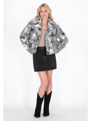 IZIA Women Jacket in grey multicolor