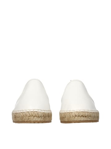 Jimmy Choo Weiß Leder Espadrilles