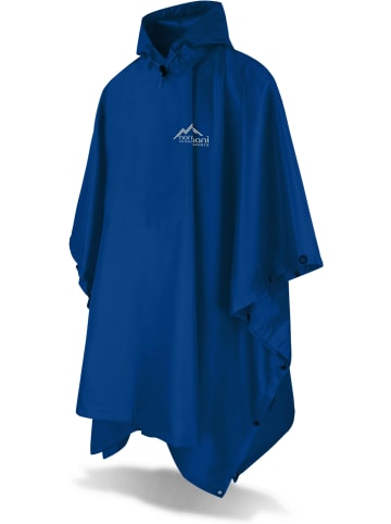 Normani Outdoor Sports Ripstop Regenponcho Derry in Royalblau